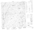 035A16 Lac Des Ombles Topographic Map Thumbnail