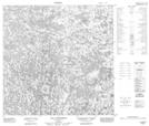035B02 Lac Caumartin Topographic Map Thumbnail