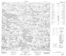 035B04 Lac Akuaraaluk Topographic Map Thumbnail