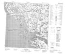 035F12 Kovik Bay Topographic Map Thumbnail