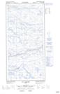 035G08W Lac Forcier Topographic Map Thumbnail