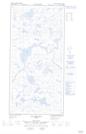 035G12W Lac Belleau Topographic Map Thumbnail