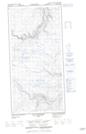 035H10E Lac Wakeham Topographic Map Thumbnail
