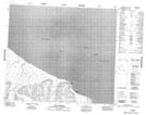 038C10 Cape Fanshawe Topographic Map Thumbnail