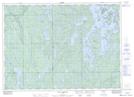 041I16 Lake Temagami Topographic Map Thumbnail