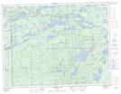052B10 Burchell Lake Topographic Map Thumbnail