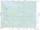 052F04 Kakagi Lake Topographic Map Thumbnail