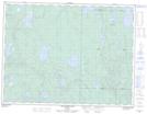 052H02 Shillabeer Lake Topographic Map Thumbnail