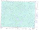 052H03 Eaglehead Lake Topographic Map Thumbnail