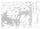 052K08 Lac Seul Topographic Map Thumbnail