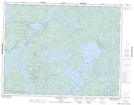 052L02 Whitedog Lake Topographic Map Thumbnail
