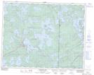 052L03 Crowduck Lake Topographic Map Thumbnail