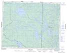 052M03 Aikens Lake Topographic Map Thumbnail