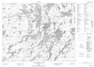 052N02 Confederation Lake Topographic Map Thumbnail