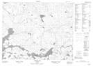 052N13 Berens Lake Topographic Map Thumbnail