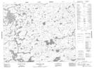 052O13 Whitestone Lake Topographic Map Thumbnail