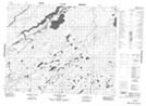 052P12 Collishaw Lake Topographic Map Thumbnail