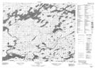 053A01 Kabania Lake Topographic Map Thumbnail