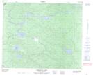 053E01 Varveclay Lake Topographic Map Thumbnail