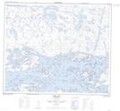 053E16 York Lake Topographic Map Thumbnail