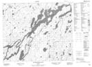 053G05 Muskrat Dam Lake Topographic Map Thumbnail
