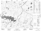 053N02 Red Cross Lake Topographic Map Thumbnail