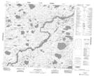 054E05 Mountain Rapids Topographic Map Thumbnail