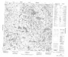 054M12 Mcewen Lake Topographic Map Thumbnail