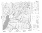058E14 Drover Lake Topographic Map Thumbnail