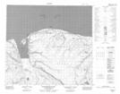 058F02 Cunningham Inlet Topographic Map Thumbnail