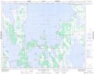 062O02 Ebb And Flow Lake Topographic Map Thumbnail