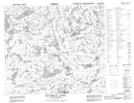 063M12 Glennie Lake Topographic Map Thumbnail
