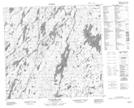064E15 Reynolds Lake Topographic Map Thumbnail