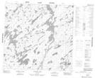 064K06 Fagnan Lake Topographic Map Thumbnail
