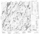 064M11 Battleford Lake Topographic Map Thumbnail