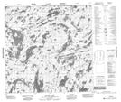 064M13 Wayow Lake Topographic Map Thumbnail