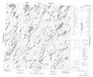 064N03 Colbeck Lake Topographic Map Thumbnail