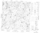 064N13 Veal Lake Topographic Map Thumbnail