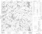 064O03 Canfield Lake Topographic Map Thumbnail