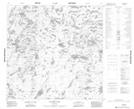 064O06 Calder Lake Topographic Map Thumbnail
