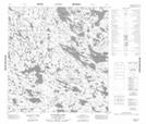 065G11 Sutcliffe Lake Topographic Map Thumbnail