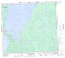 073N16 Buffalo Narrows Topographic Map Thumbnail