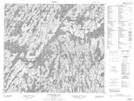 073P11 Kavanagh Lake Topographic Map Thumbnail