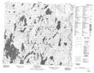 074B05 Gillies Lake Topographic Map Thumbnail