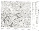074B07 Complex Lake Topographic Map Thumbnail