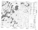 074B12 Heddery Lake Topographic Map Thumbnail