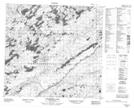 074J02 Sanderson Lake Topographic Map Thumbnail