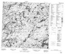 074J06 Weeres Lake Topographic Map Thumbnail