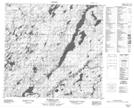 074J08 Thomson Lake Topographic Map Thumbnail