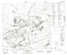 074K14 Silverthorn Lake Topographic Map Thumbnail